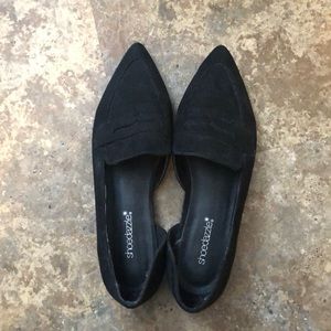 Shoe dazzle black flats